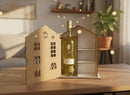 Geschenkidee für Weinfreunde – stilvolles Holzhaus als besondere Verpackung