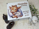 Erinnerungsbox mit Name und Geburtsdaten – Giraffe Motiv