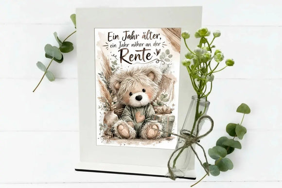 Geschenkidee Geburtstag Kollege lustiger Bär