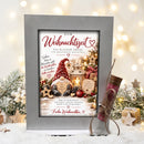 Weihnachtsgeld originell verschenken mit selbststehendem Aufsteller und Glasröhrchen