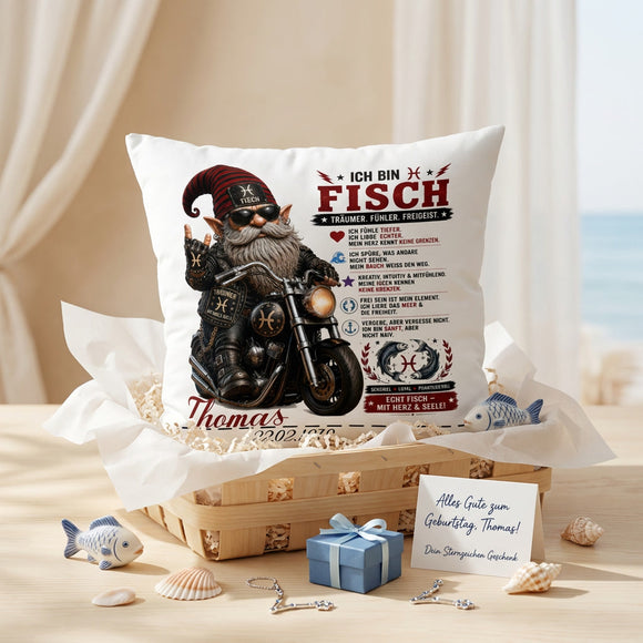 Sternzeichen Fische Geschenk für Papa, Opa oder Partner
