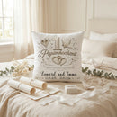 Individuelles Geschenk für die Papierhochzeit mit elegantem Papierdesign