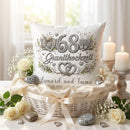 Geschenk Granithochzeit personalisiertes Kissen