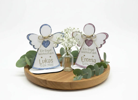 Schutzengel personalisiert mit Name Geschenk Konfirmation