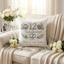 Nickelhochzeit Kissen personalisiert als romantisches Hochzeitsjubiläum Geschenk