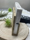 Serviettenhalter mit spruch Holz |Servietten ständer aufbewahrung servietten | Mitbringsel zur Einladung | Geschenkidee gartenparty essen geschenk |Einladung essen Geschenke Fadensalat-shop