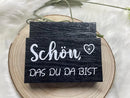 Serviettenhalter mit spruch Holz |Servietten ständer aufbewahrung servietten | Mitbringsel zur Einladung | Geschenkidee gartenparty essen geschenk |Einladung essen Geschenke Fadensalat-shop