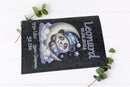 U-Heft Hülle Panda im Mond – personalisiert mit Name & Geburtsdaten Fadensalat-shop