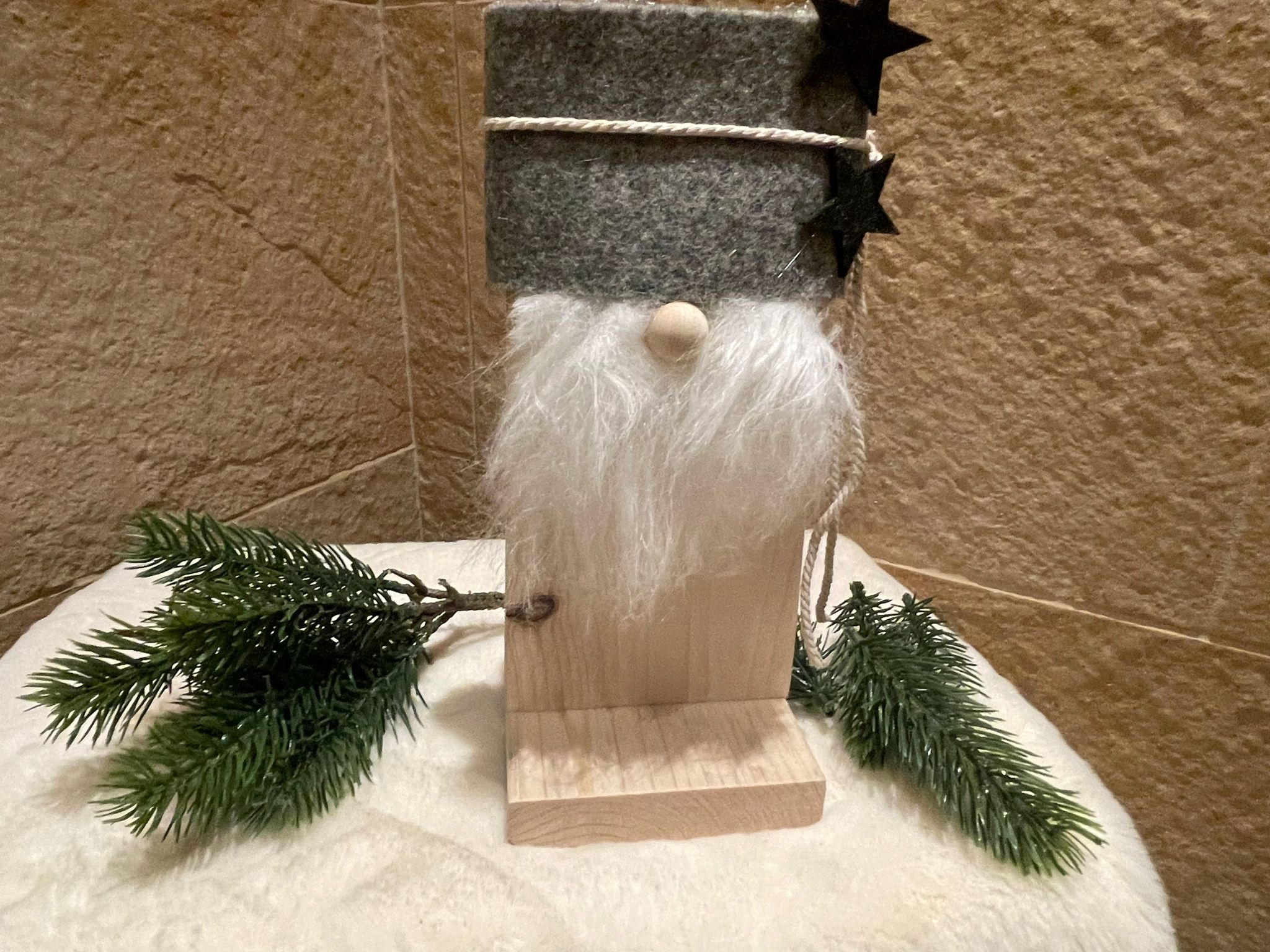 Wichtel Aufsteller aus Holz Weihnachtsdekoration Advent Geschenkidee Dekoration Weihnachtswichtel Holzaufsteller