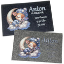 Schlafendes Rehkitz auf Wolke mit Mütze – liebevoll bedruckte Filztasche