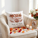 Romantisches Geschenk zur Feuerhochzeit mit individueller Personalisierung