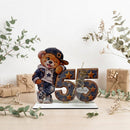 Geschenk 55. Geburtstag Mann mit Glasröhrchen für einen Geldschein