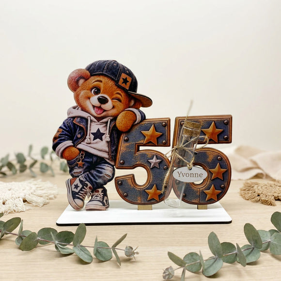Geschenk für Papa Ehemann Bruder oder Freund zum 55. Geburtstag