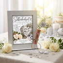 Geschenk 25 Jahre Ehe – dekoratives Geldgeschenk zur Silberhochzeit für ein Ehepaar