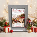 Geschenkidee Weihnachten – selbststehender Aufsteller zum originellen Verschenken von Geld