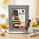 Bachelorabschluss Geschenk mit Büchern Wissen Engagement Ausdauer und Erfolg