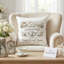 Geschenk Gezeitenhochzeit personalisiertes Kissen