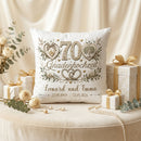 Geschenk Gnadenhochzeit mit Namen und Datum für 70 Jahre Ehe