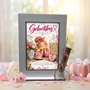 Geldgeschenk Geburtstag Frau – Aufsteller mit Blumen, Herzen und Geldröhrchen