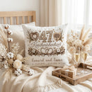 Romantisches Geschenk zur Kaschmirhochzeit mit individueller Personalisierung