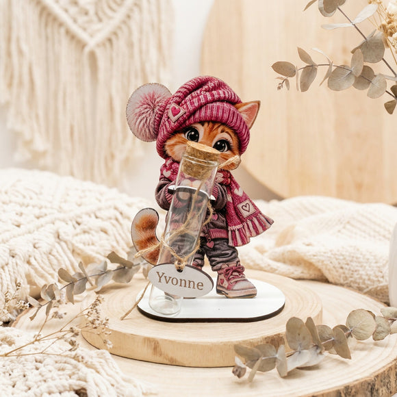 Personalisiertes Katzengeschenk für Freundin Mama Schwester oder Tochter