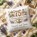 Geschenk 75 Jahre Ehe personalisiert mit Namen und Datum