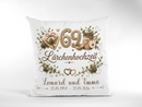 Personalisiertes Kissen Lärchenhochzeit für Ehepaar