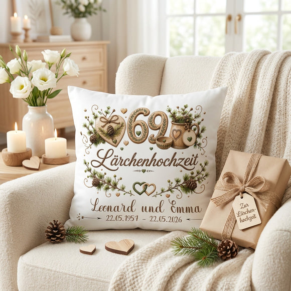 Geschenk Lärchenhochzeit für Großeltern und Urgroßeltern