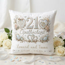 Opalhochzeit Kissen personalisiert als romantisches Hochzeitsjubiläum Geschenk