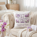 Romantisches Geschenk zur Orchideenhochzeit mit individueller Personalisierung