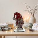 Weihnachtsgeschenk Frau mit Geldröhrchen Wichtelfrau und Namensanhänger