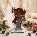 Weihnachtsgeschenk mit Geld und Rentier personalisiert mit Wunschname