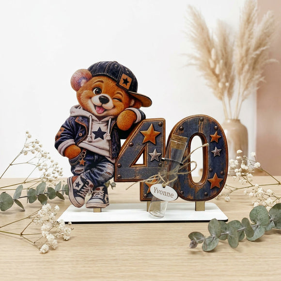 Geschenk für Partner Freund Bruder oder Papa zum 40. Geburtstag