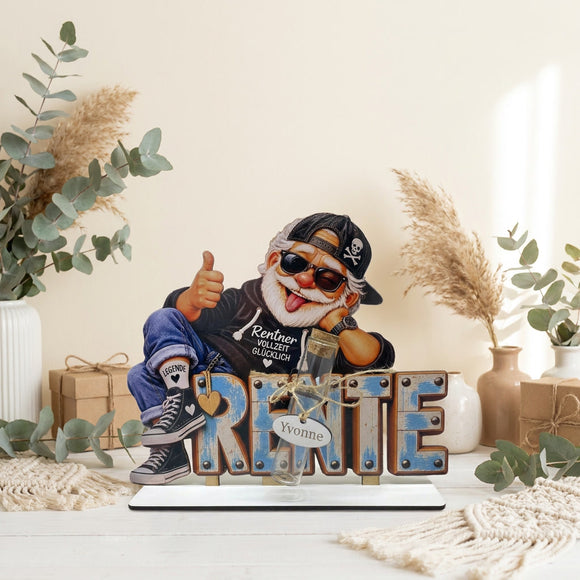 Personalisiertes Abschiedsgeschenk für Chef oder Kollegen zum Ruhestand