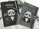 Personalisierte U-Heft Hülle Panda – Filzhülle mit Namen & Geburtsdaten-2