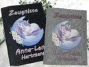 Zeugnismappe Einhorn Mädchen personalisiert – mit Name & Traummotiv | Geschenk zur Einschulung-2