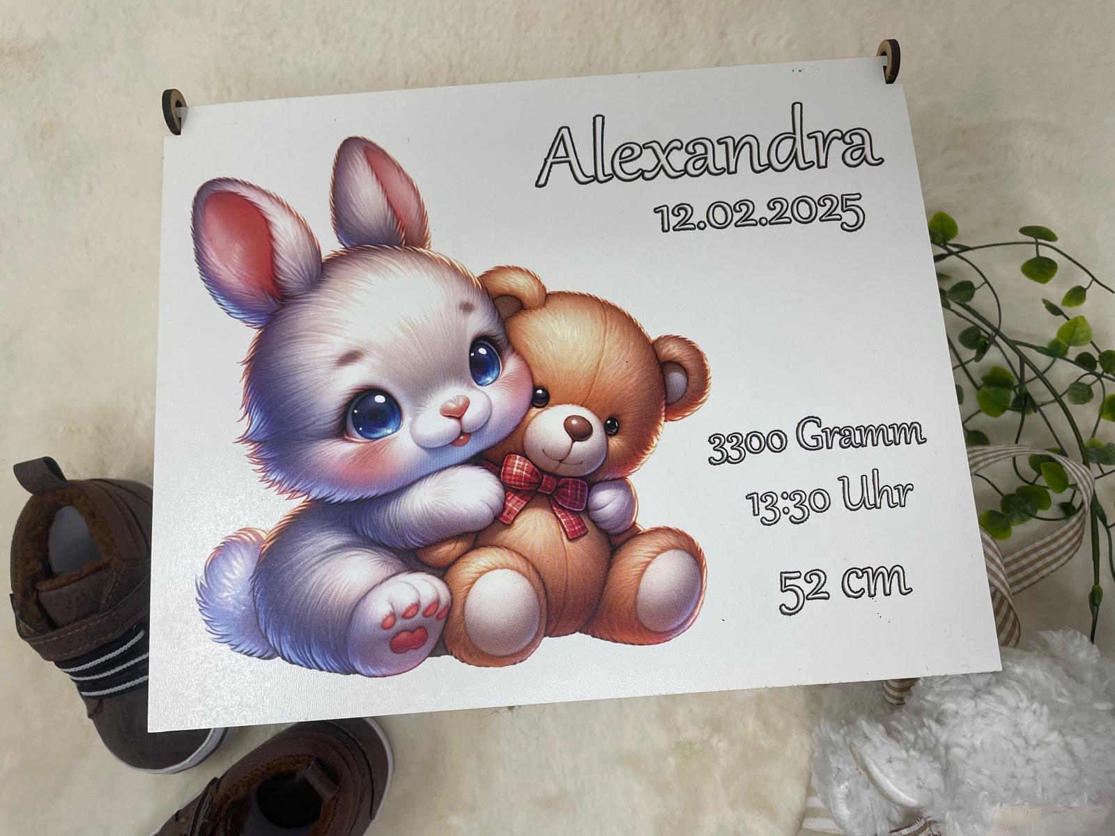 Erinnerung an baby zeit