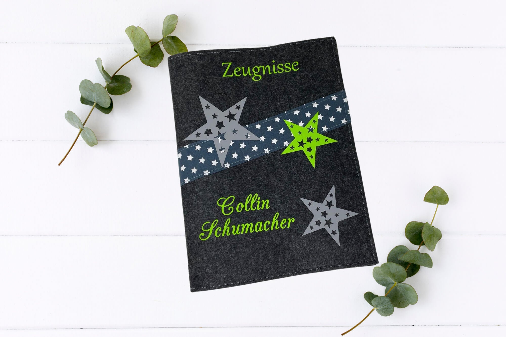 Zeugnismappe Personalisiert
