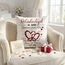 Geschenk für Großeltern zum 40. Hochzeitstag mit personalisiertem Kissen