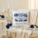 Romantisches Geschenk zur Saphirhochzeit mit individueller Personalisierung