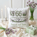 Geschenk Schnittlauchhochzeit mit Namen und Hochzeitsdatum für 66 Jahre Ehe
