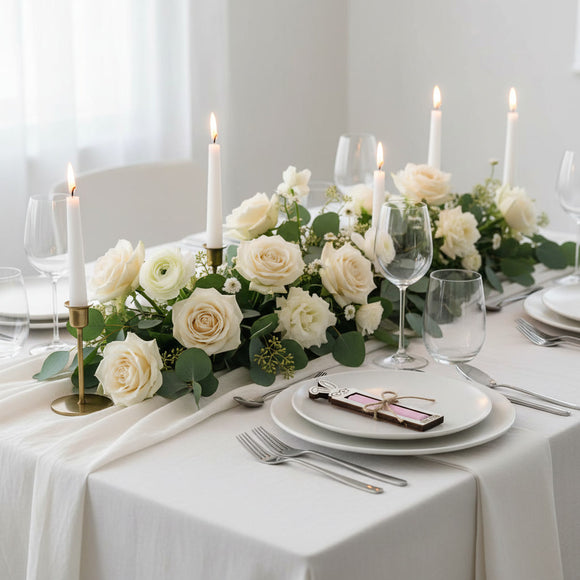 Weißer Osterhase Schokoriegelhalter aus HDF mit Riegelfach und Juteschnur