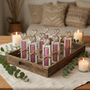 Holz Schokoriegelhalter für festliche Tischdekoration