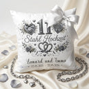 Romantisches Geschenk zur Stahlhochzeit mit individueller Personalisierung
