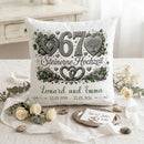 Geschenk 67 Jahre Ehe personalisiert mit Namen und Datum