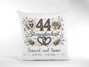 Sternenhochzeit Kissen personalisiert als hochwertiges Hochzeitsjubiläum Geschenk