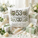 Geschenk Uranhochzeit mit Namen und Datum für 53 Jahre Ehe