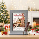 Geldgeschenk Weihnachten mit Holzbaum für Wünsche, Träume, Glück, Gesundheit und Liebe