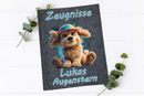 Zeugnismappe Einschulung personalisiert mit Hundemotiv