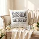 Romantisches Geschenk zur Zinnhochzeit mit individueller Personalisierung